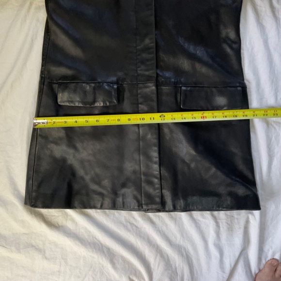 Classic Black Leather Jacket - Picture 7 of 10